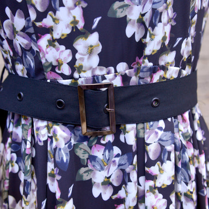 Magnolia Floral dress with Belt