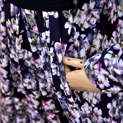 Magnolia Floral dress with Belt