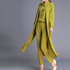 Cardigan Officewear Suit - Modest Eve- -dress-office wear