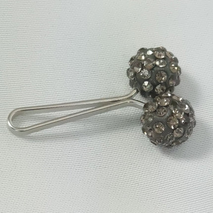Crystal Ball Fancy Scarf Clip Brooch - Modest Eve- -accessories-brooch