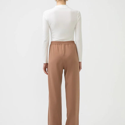 High Waist Ribbed Trousers